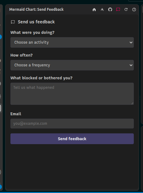 Feedback form