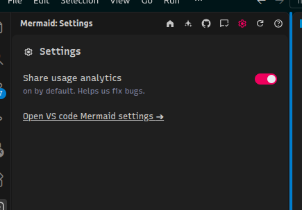 Mermaid Sidebar Settings