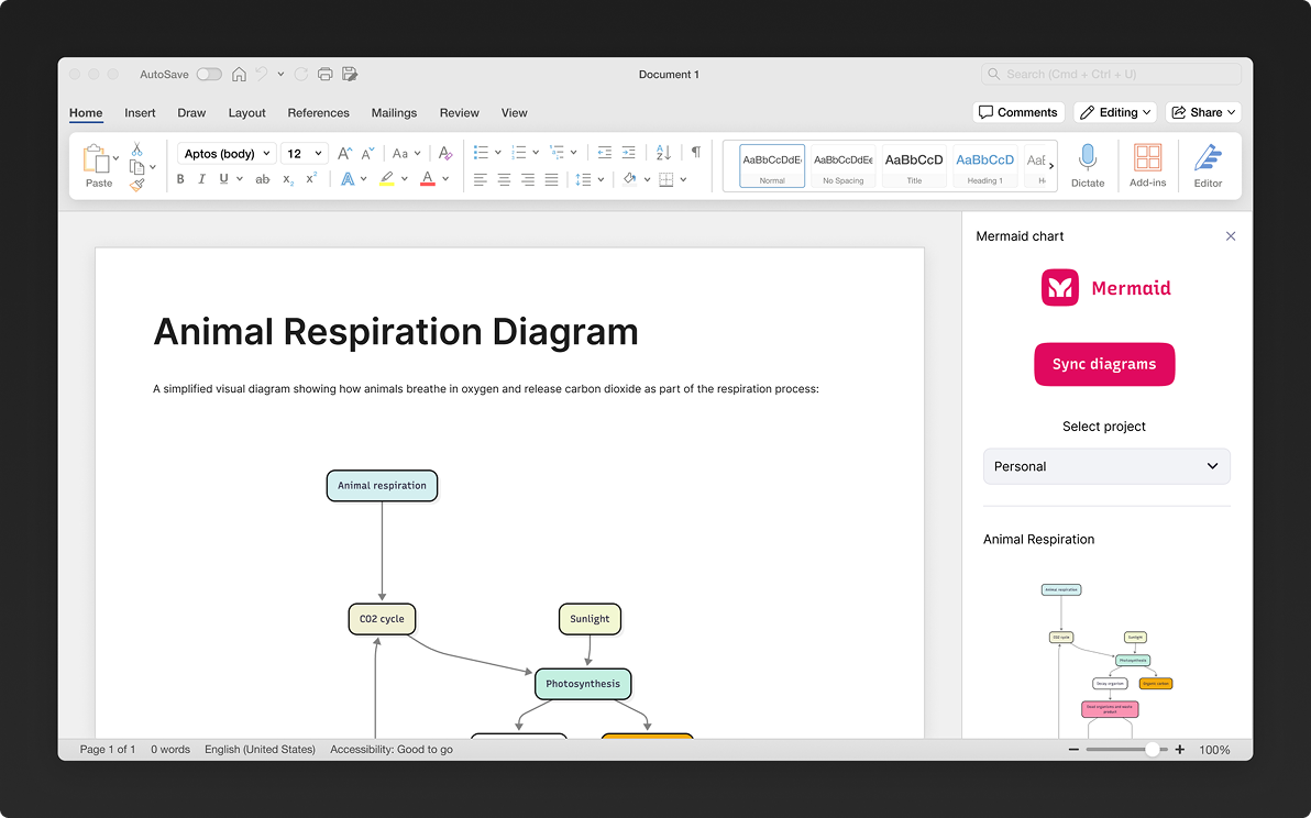 Microsoft Word Add-On